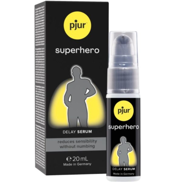 Siero Intimo Maschile Ritardante Superhero Serum Pjur