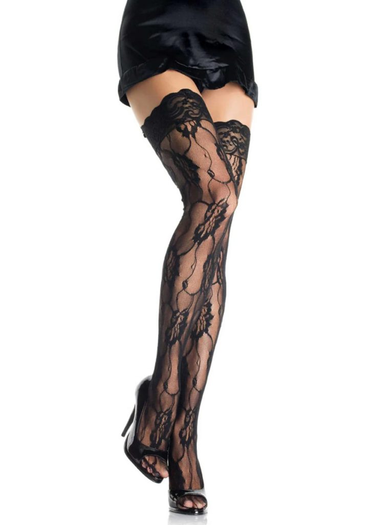 Calze in Pizzo Romantico Floreale Leg Avenue 9215