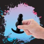 Anal Plug Beaded in silicone premium 1 Plugz by Feelztoys