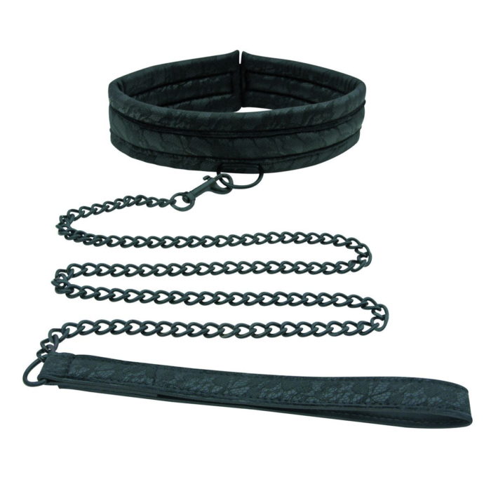 BDSM Collar con guinzaglio Sportsheets