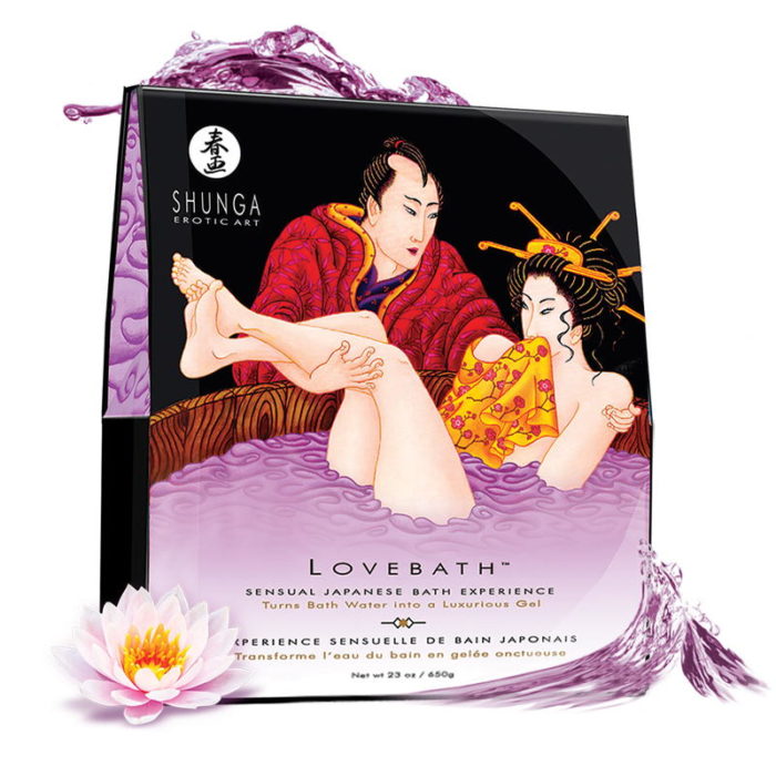 Bagno giapponese fiore di loto LoveBath - Shunga