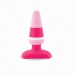 Butt Plug rosa in silicone premium Plugz by Feelztoys
