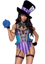 Cappellaio Matto sexy Racy Mad Hatter Leg Avenue 87136 (con teiera)