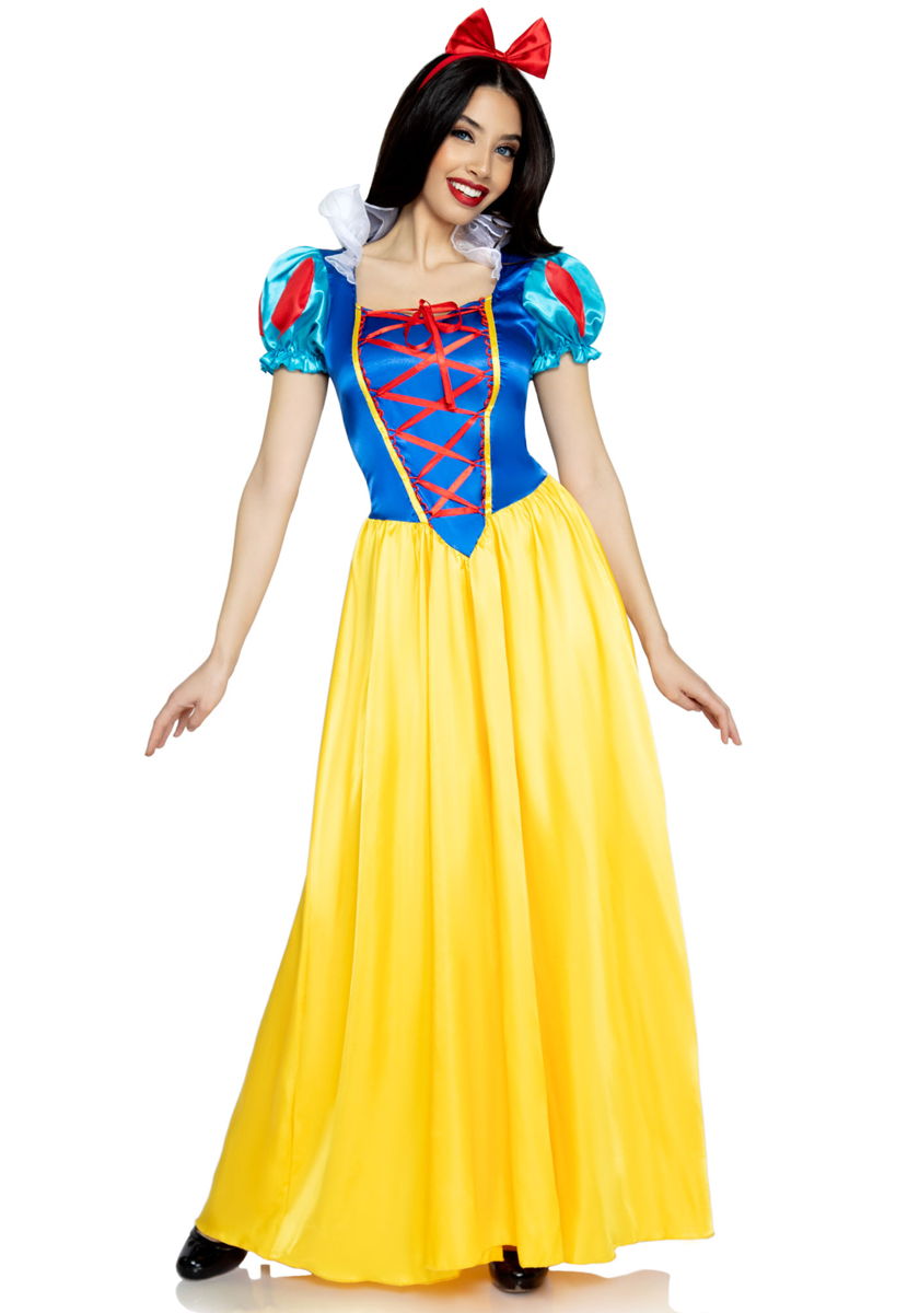 Costume Biancaneve gonna lunga Classic Snow White 85407 Leg Avenue