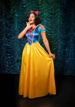 Costume Biancaneve gonna lunga Classic Snow White 85407 Leg Avenue (a teatro)