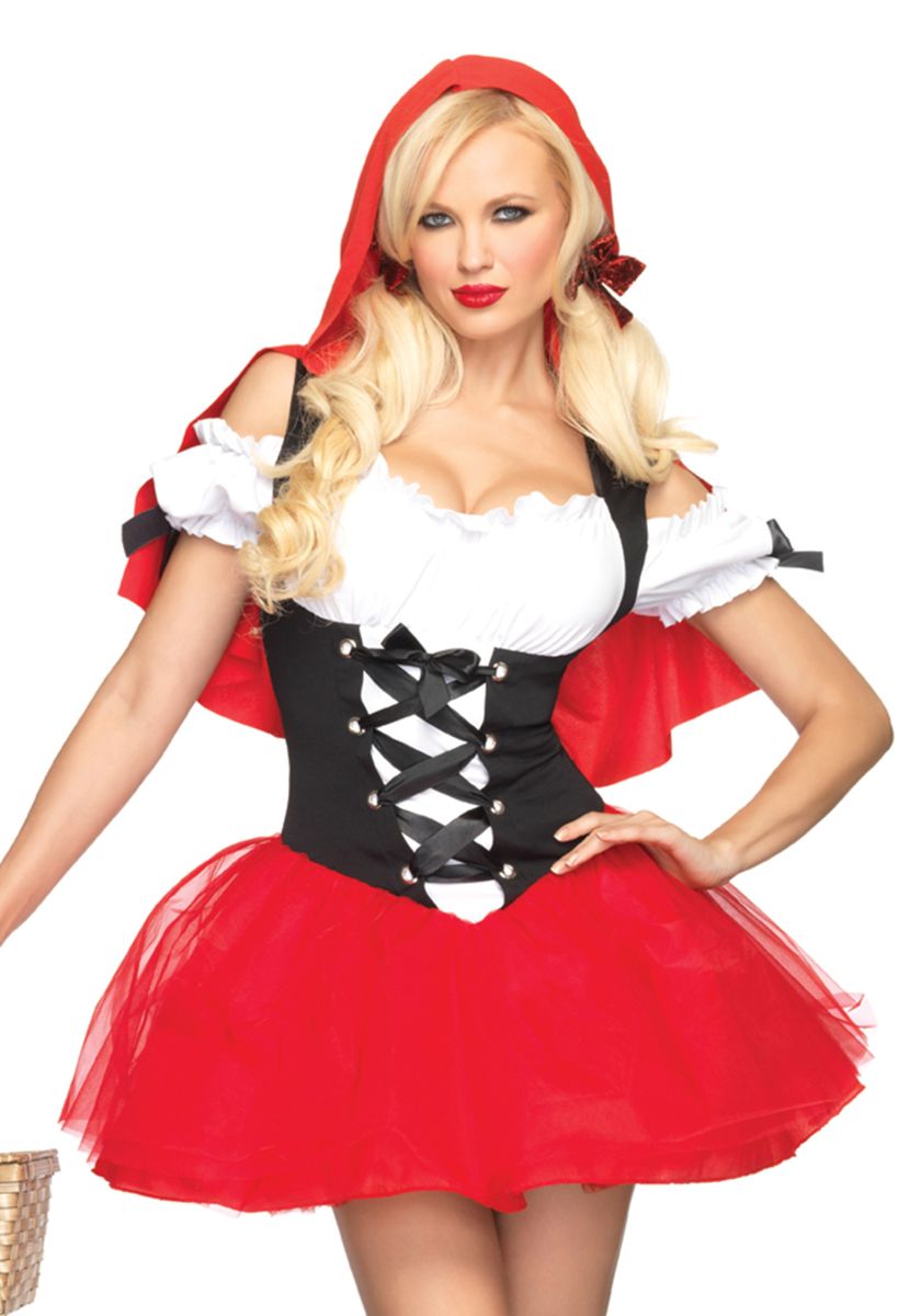 Costume Cappuccetto Rosso Racy Red Riding Hood 83615 Leg Avenue