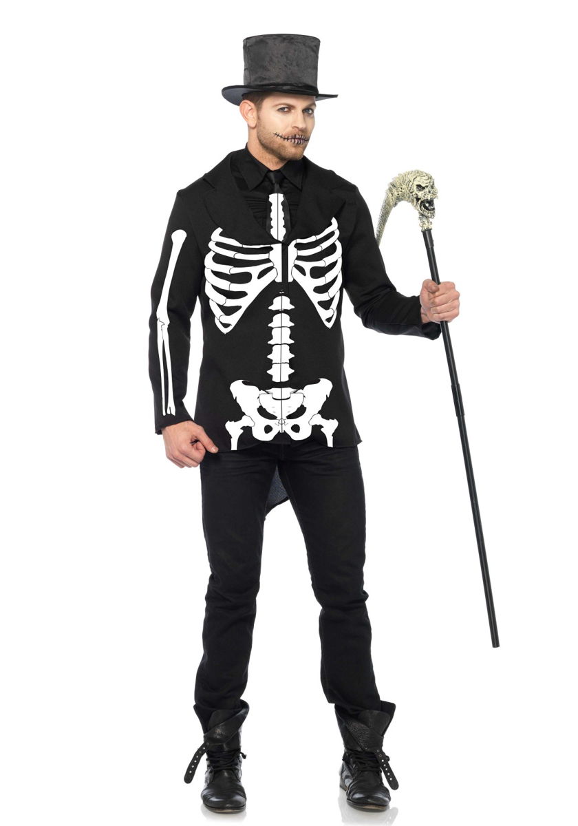 Costume Halloween Uomo Scheletro Bone Daddy 85601 Leg Avenue