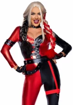 Costume Harley Queen Harley Q Catsuit Leg Avenue 87134