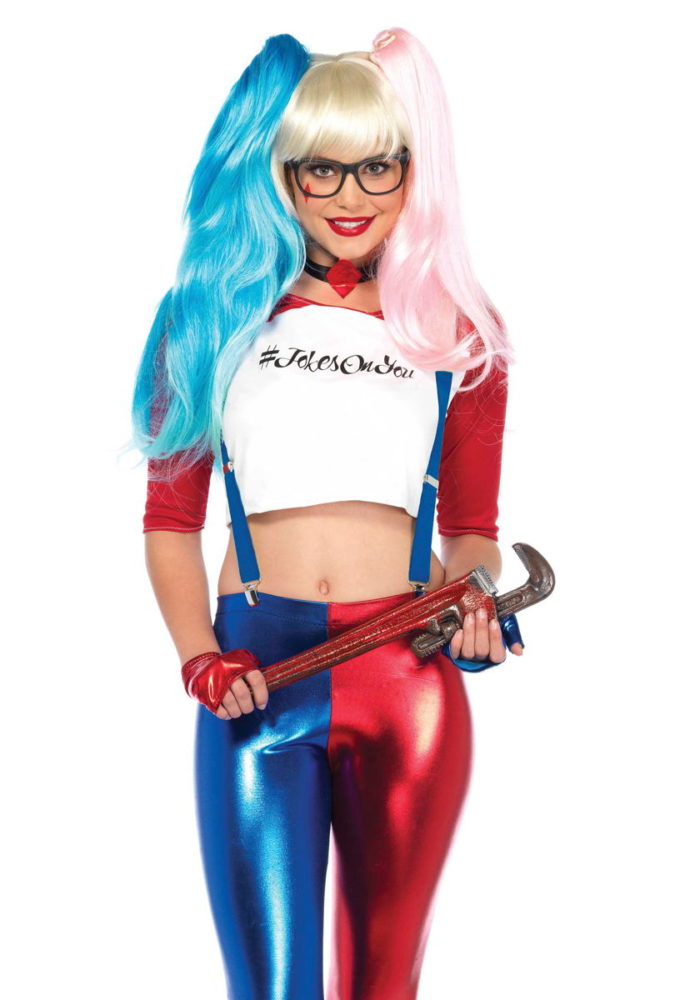Costume Harley Quinn Misfit Hipster 6 pezzi Leg Avenue 86646