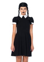 Costume Mercoledì Addams Gothic Wednesday Darling - Leg Avenue