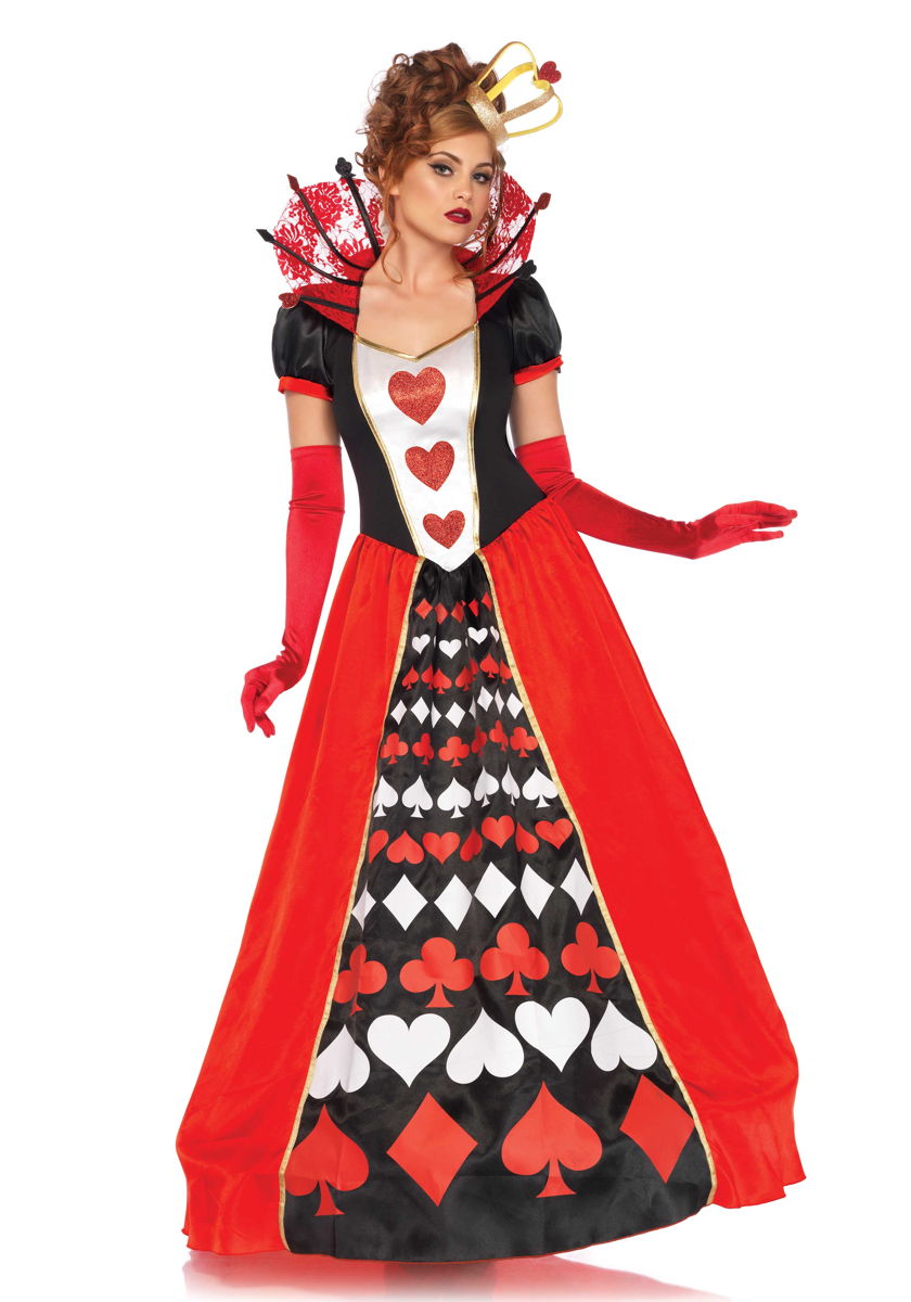 Costume Regina di cuori Deluxe Queen of Hearts Leg Avenue 85593