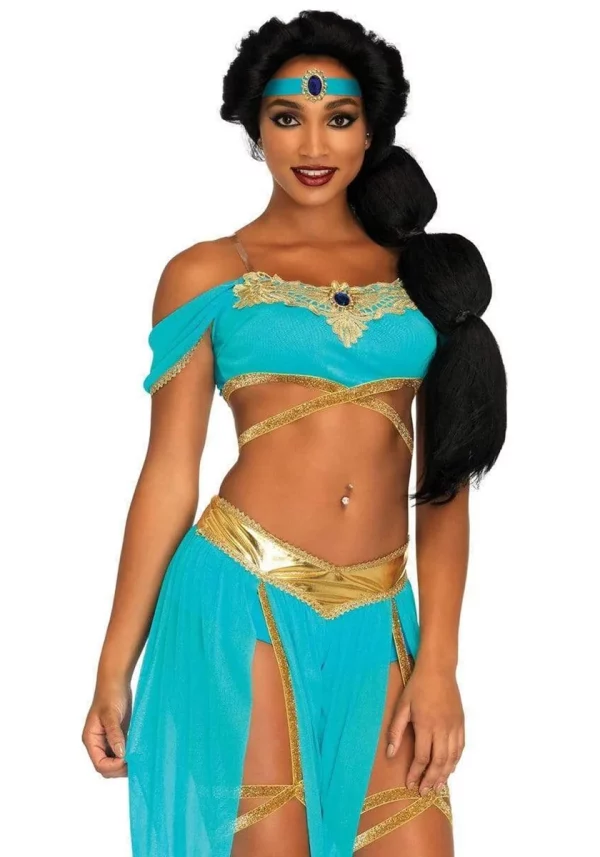 Costume Sexy Jasmine Aladdin Oasis Princess Leg Avenue 86662