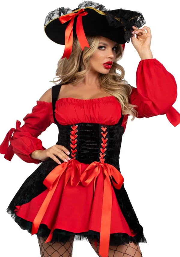 Costume Sexy Pirata Vixen Pirate Wench Leg Avenue 83157