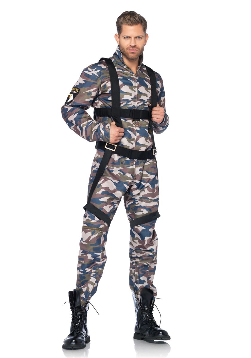 Costume Uomo Paracadutista Militare "Paratrooper" 85279 Leg Avenue