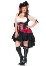 Costume da Piratessa taglie forti Wicked Wench - Leg Avenue 85157X