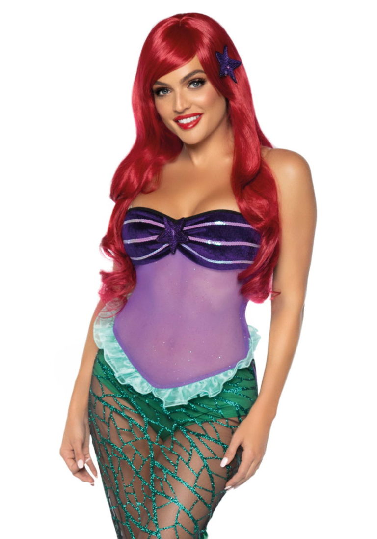 Costume da Sirenetta Under the Sea Mermaid Leg Avenue