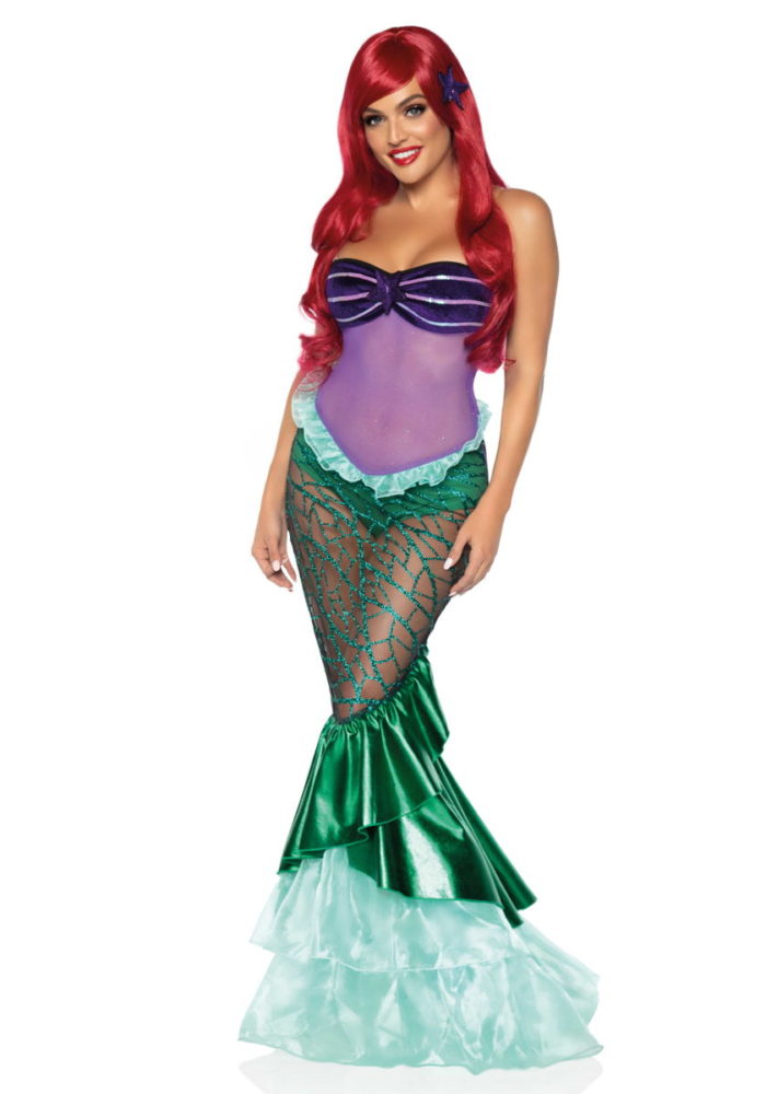 Costume da Sirenetta Under the Sea Mermaid Leg Avenue