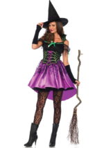 Costume da Strega Spiderweb Witch 85606 Leg Avenue