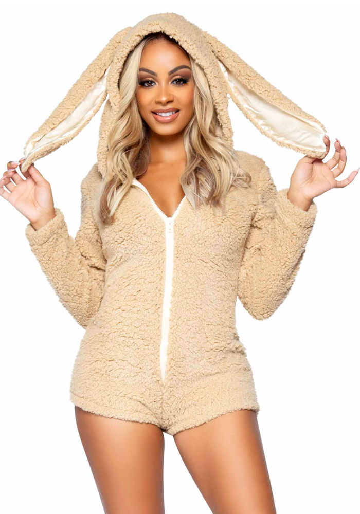 Costume da coniglietta beige Cuddle Bunny Leg Avenue 86824