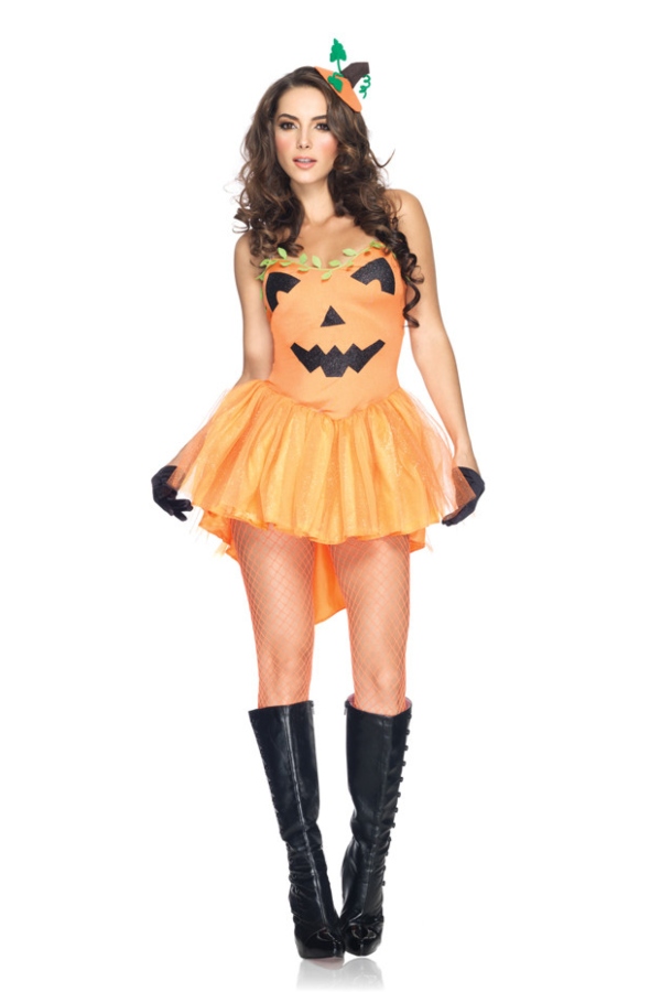 Costume zucca halloween “Principessa delle zucche” Leg Avenue 83896