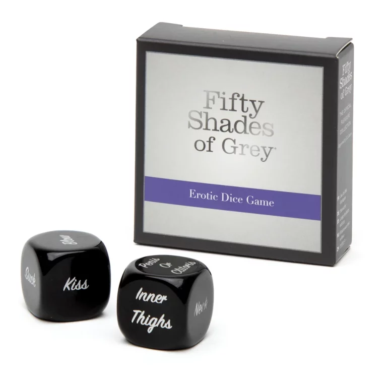 Dadi erotici Erotic Dice Game Fifty Shades of Grey con scatola