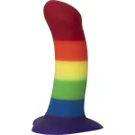 Dildo in silicone arcobaleno Amor Pride Edition Fun Factory