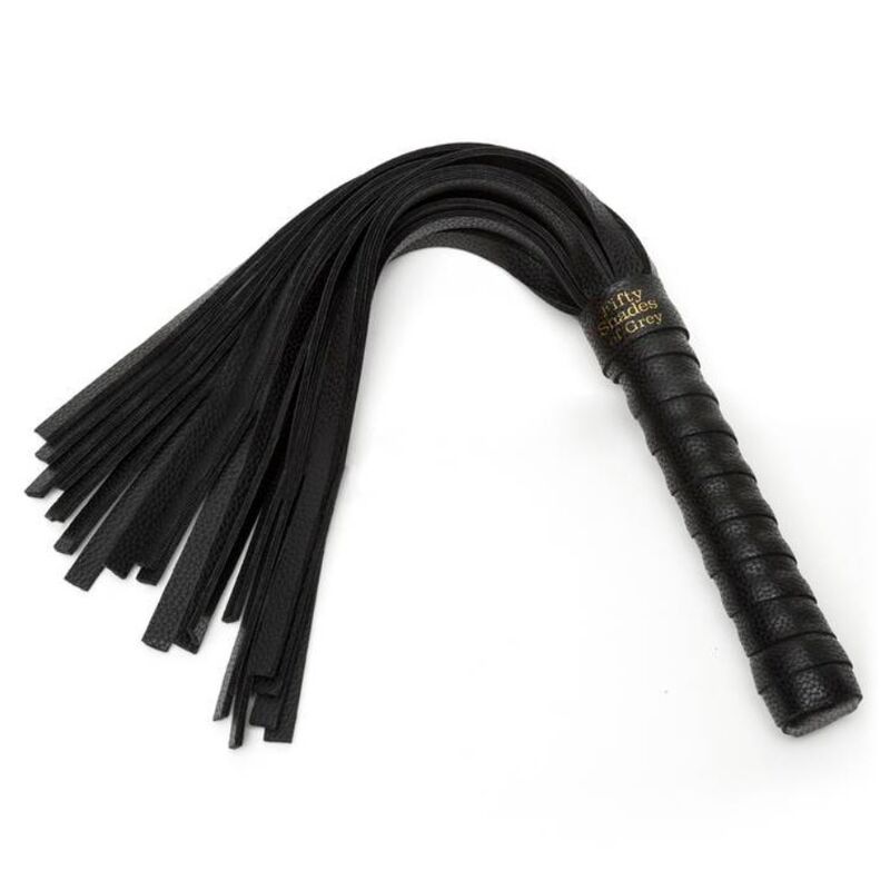 Flogger in ecopelle nera Bound to you Fifty Shades of Grey