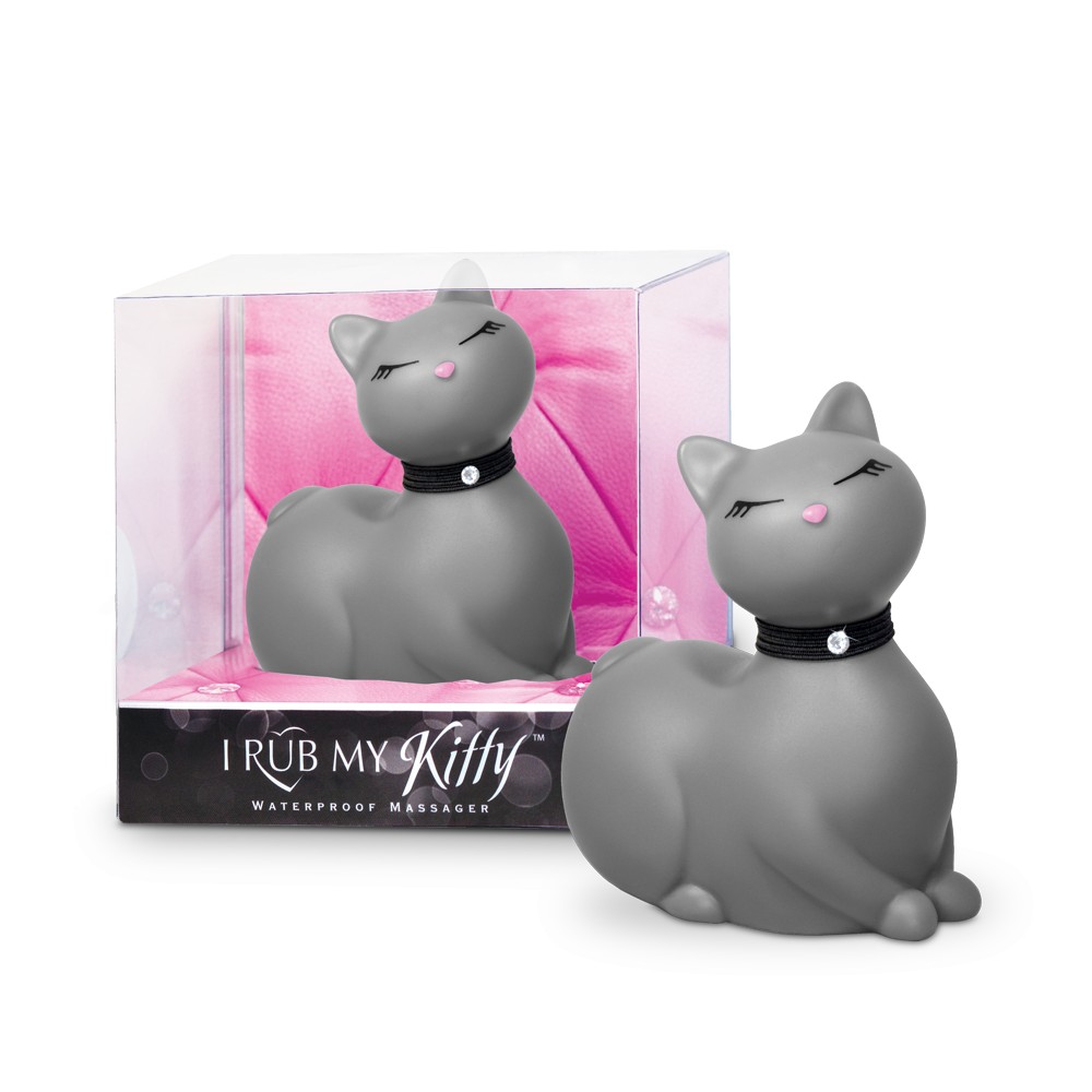 Gattina vibrante grigia I Rub My Kitty - Big Teaze Toys