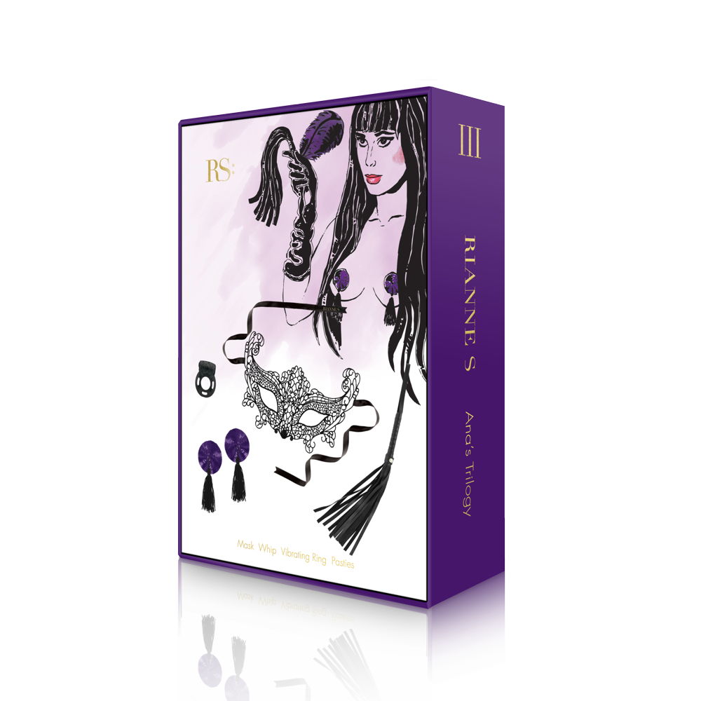 Retro scatola Kit del piacere Ana's Trilogy Set III Rianne S