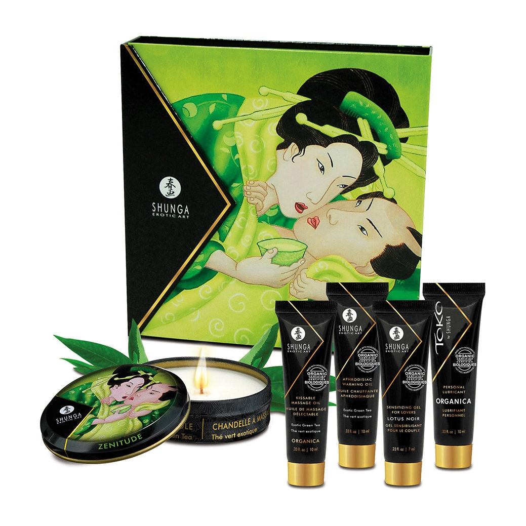 Cofanetto prodotti erotici Geisha Organica Thè Verde Shunga