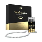 Kit gel massaggio erotico con perle "Pearls in love" | Intt