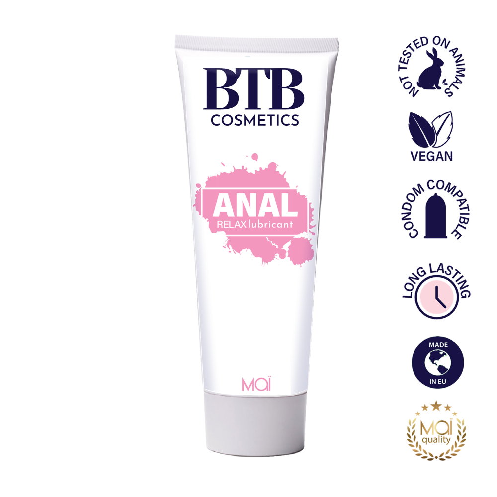 Lubrificante Anale base acqua Anal Relax BTB cosmetics (caratteristiche)