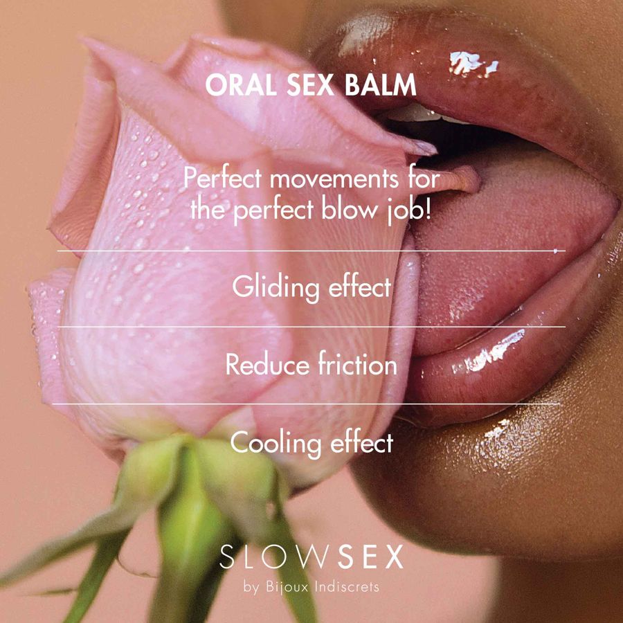 Lubrificante per sesso orale Oral Sex Balm Slow Sex - Bijoux Indiscrets