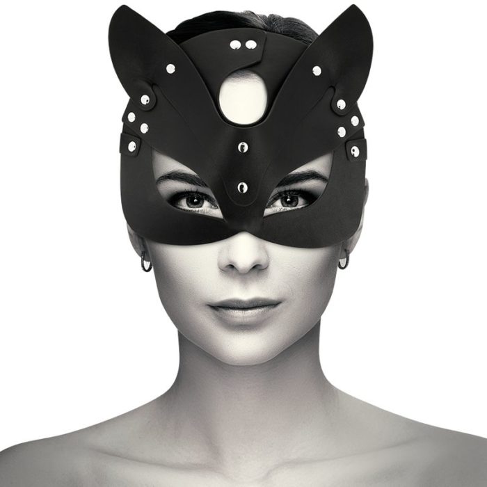 Maschera gattina nera stile kinky Coquette