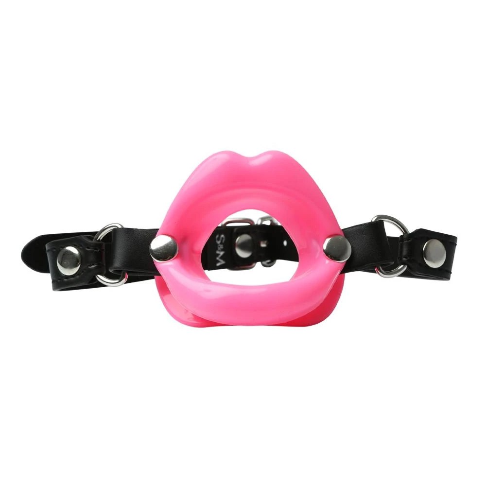 Mouth Gag Silicone Lips - Sex & Mischief