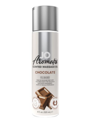Olio da massaggio baciabile cioccolato Aromatix System Jo