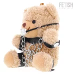 Orsetto bdsm bondage con gagball fozzie mascherina fetish submissive