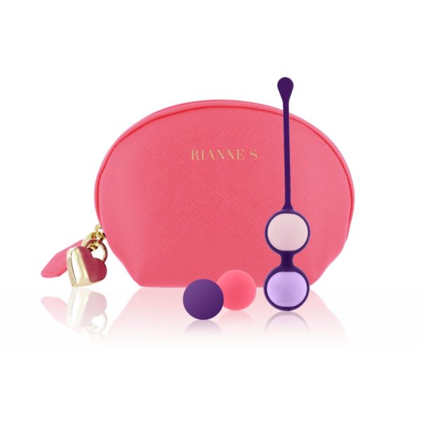 Palline geisha Kegel ball Pussy Playballs Rosa Corallo Rianne S