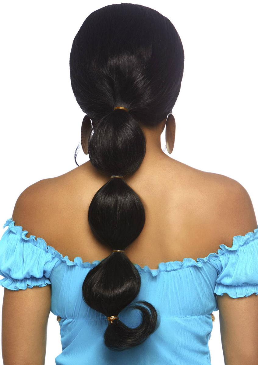 Parrucca nera modello Jasmine - Leg Avenue