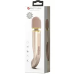 Scatola del Vibratore Wand champagne 7 modalità Pretty Love