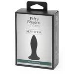 Scatola plug Anale Vibrante ricariabile Sensation Fifty Shades of Grey
