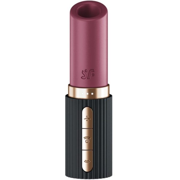 Stimolatore clitorideo rossetto Pro 2 Kiss onde pulsanti Satisfyer