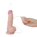 Utilizzo del Dildo soft con testicoli ed eiaculazione (Cumming Softee) LoveToy