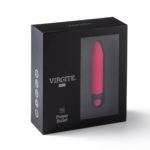 Vibratore Bullet Ricaricabile in Silicone V3 Virgite dentro la scatola