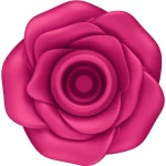 Vibratore a forma di rosa Pro 2 Satisfyer (vista superiore)