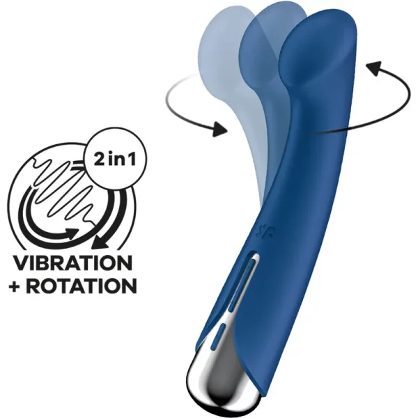 Vibratore punto G rotante Spinning G-Spot 1 Satisfyer (esempio movimento)