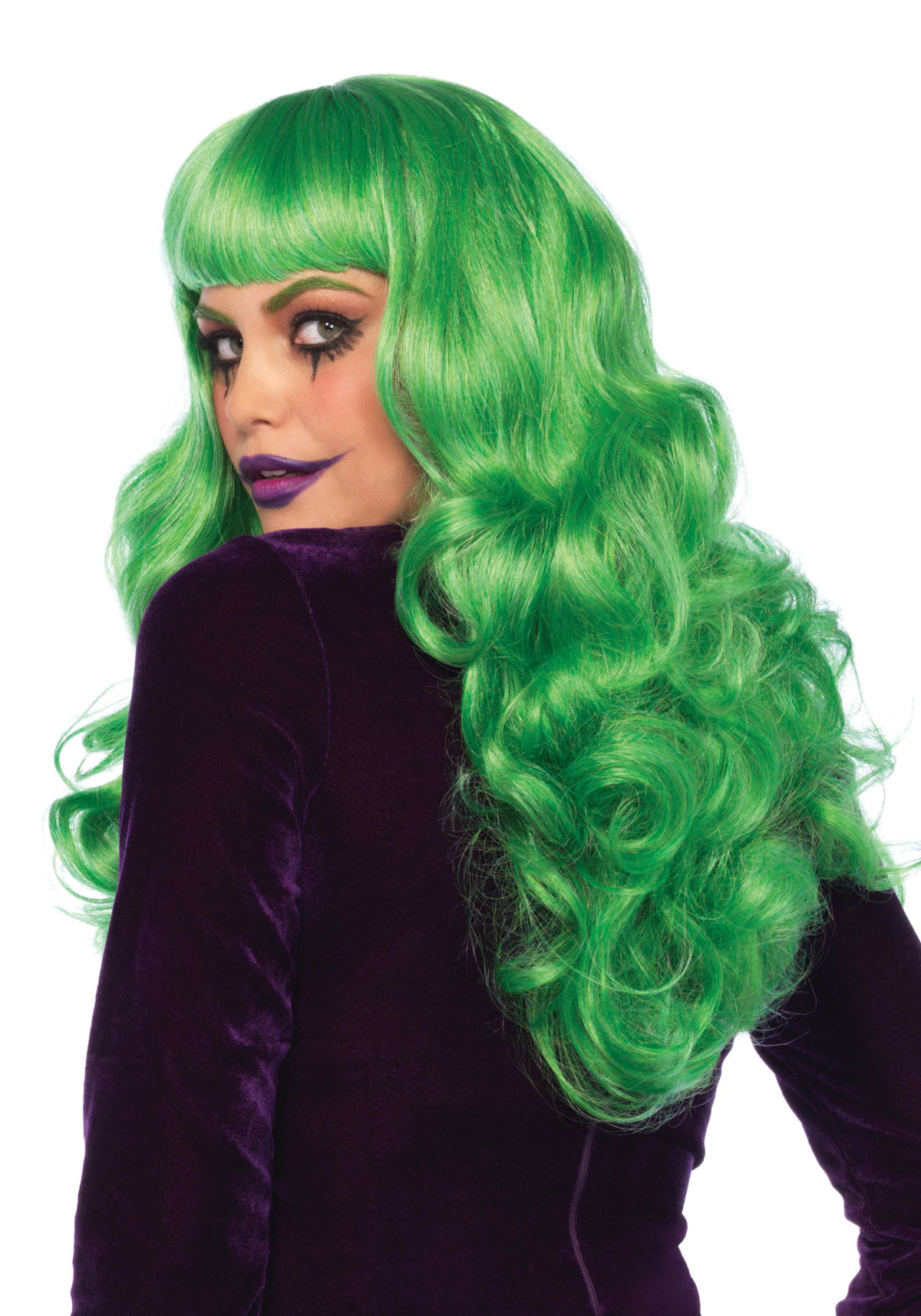 Parrucca Joker verde donna - Leg Avenue