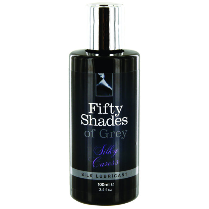 Lubrificante intimo effetto seta 100 ml "Silky Caress" | Fifty Shades of Grey -0