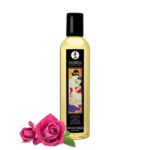 Olio per massaggi erotici alla rosa Shunga