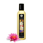 Olio per massaggi erotici floreale Shunga